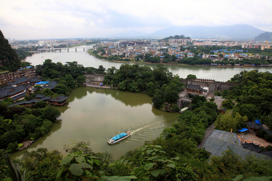 俯瞰桂林城