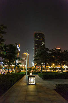 北京CBD夜景