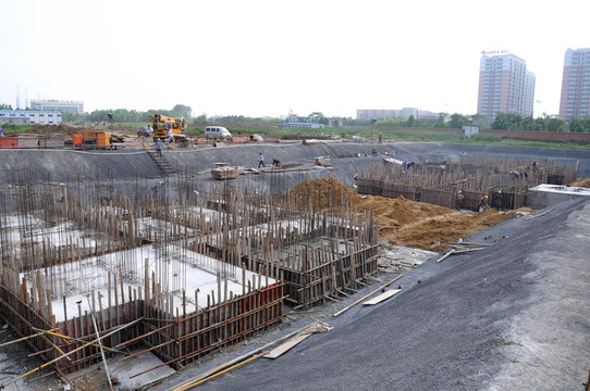 建筑工地 建筑材料