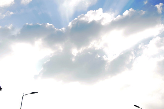天空烏云