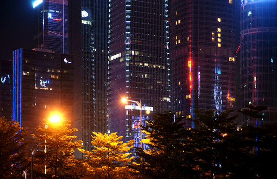 城市夜景
