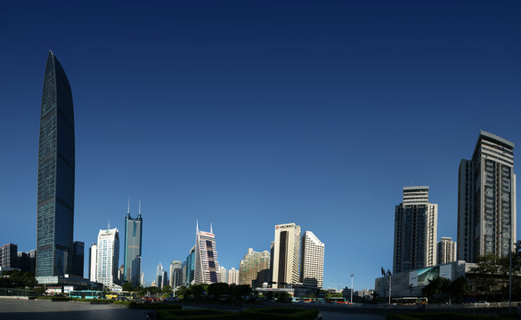 羅湖地王商務(wù)區(qū)全景圖