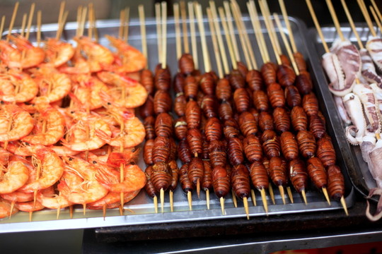 炸蟬蛹