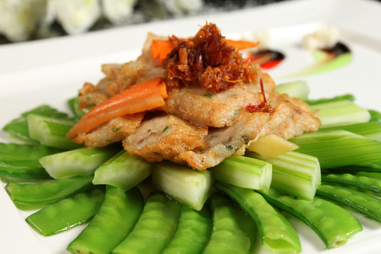 順德炒魚松