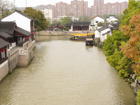 蘇州寒山寺 枕水人家