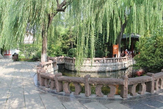 濟(jì)南趵突泉公園漱玉泉
