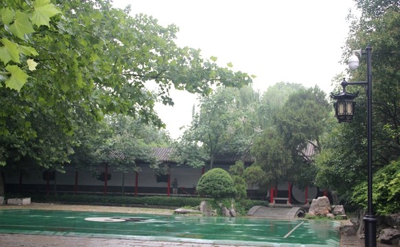 濟南大明湖健身廣場