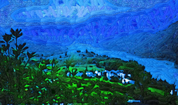 峽谷河流
