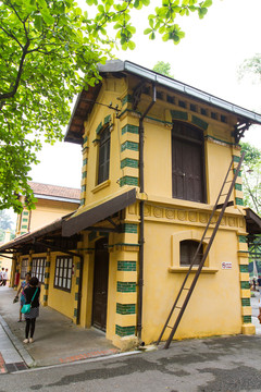 越南河內(nèi) 胡志明故居 建筑