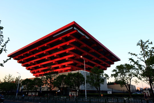上海世博中國館建筑風(fēng)光