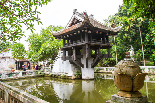 越南河內 獨柱寺