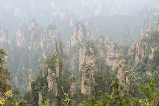 天子山
