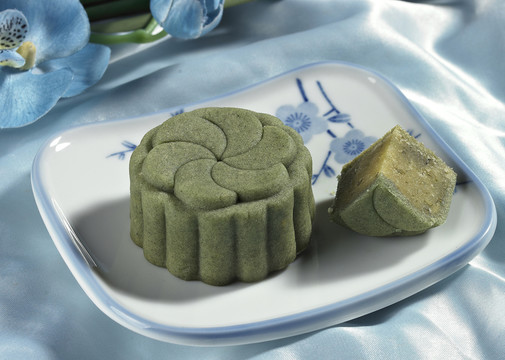 綠茶月餅