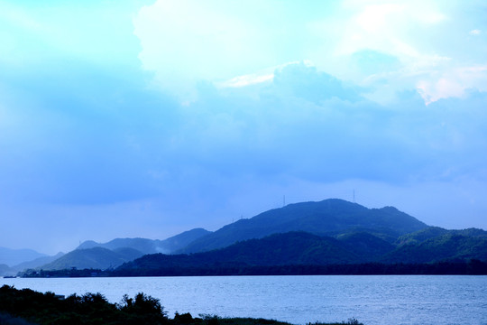 藍調(diào)山水