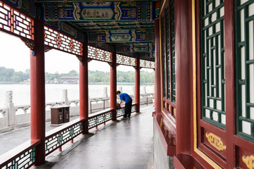 北海公園 長廊