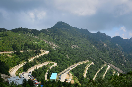 秦嶺主峰太白山