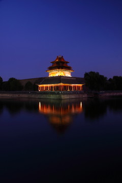 故宮角樓夜景