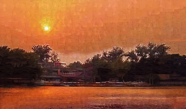 風(fēng)景油畫