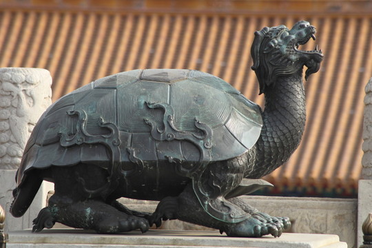 北京故宮 赑屃