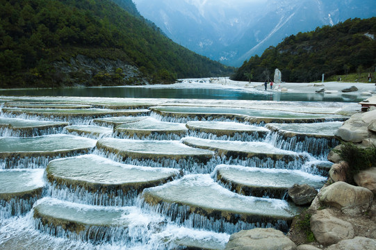 云南白水臺(tái)景觀