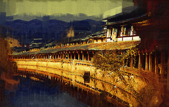 風(fēng)景油畫