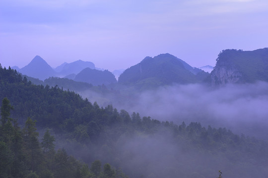 云霧 山