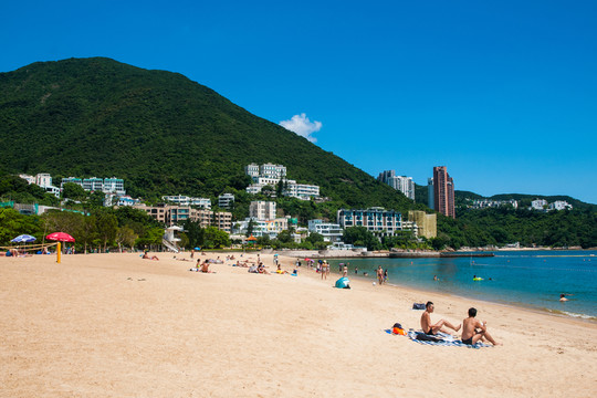淺水灣風光