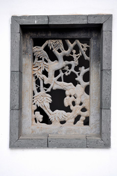 石窗 徽派建筑