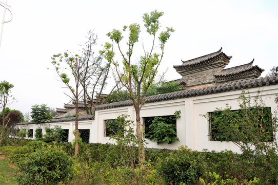 圍墻 徽派建筑