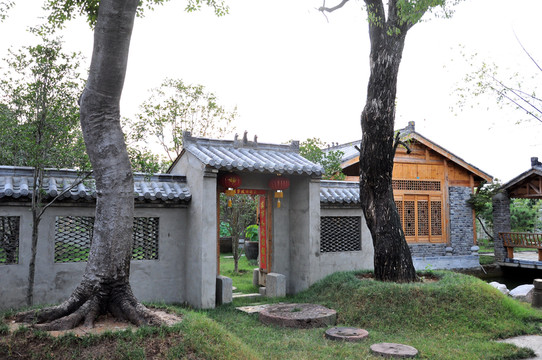私家園林別墅 徽派建筑
