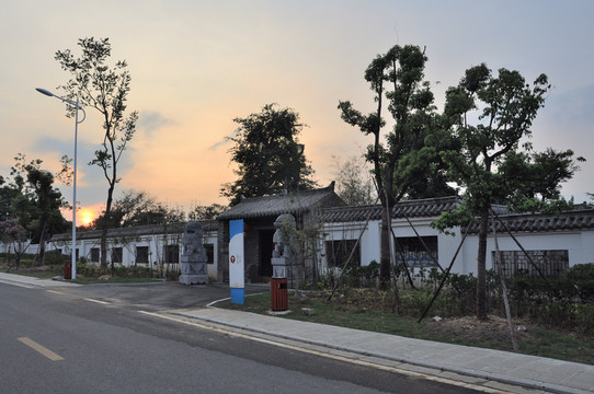 徽派建筑 圍墻