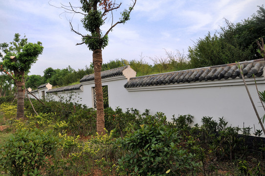 圍墻 徽派建筑