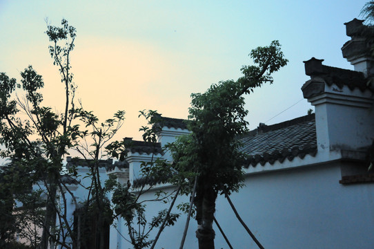 徽派建筑 圍墻