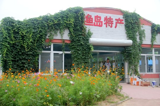 南戴河夏季黃金海岸海灘海產(chǎn)市場(chǎng)
