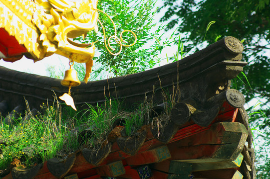 木雕龍頭