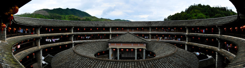 振成樓內(nèi)部全景圖