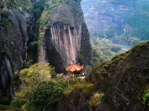 武夷山九曲溪風(fēng)景