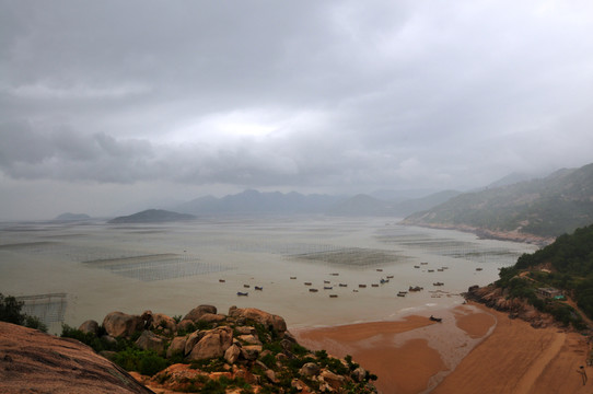 福建霞浦海水養(yǎng)殖場(chǎng)