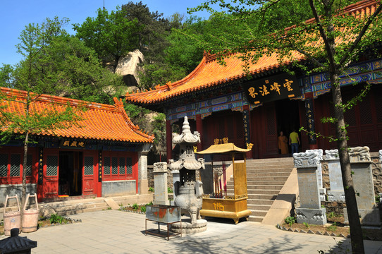 天津薊縣盤山云罩寺