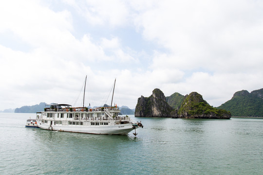 越南下龍灣 海上桂林 游船