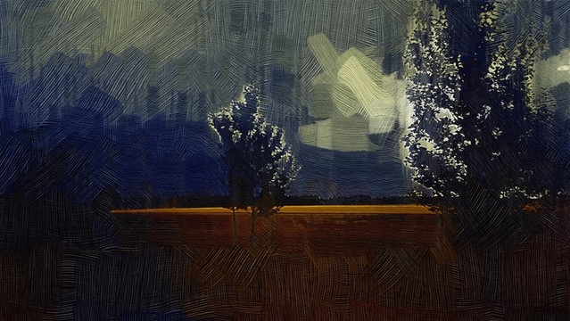 裝飾畫 油畫風(fēng)景