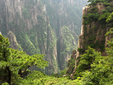 黃山風光