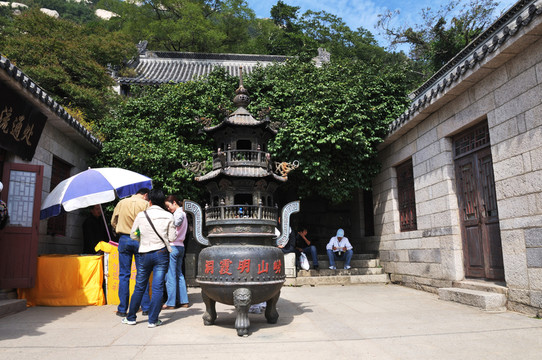 青島嶗山明霞洞