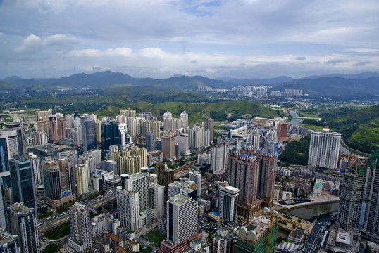深圳城市俯瞰