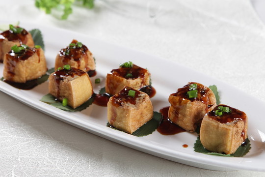 金鑲玉豆腐