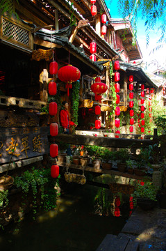 麗江四方街街景