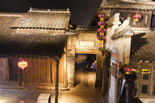 西塘古鎮(zhèn)夜景