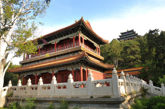 景山公園綺望樓