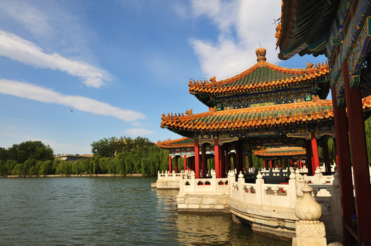 北海公園五龍亭