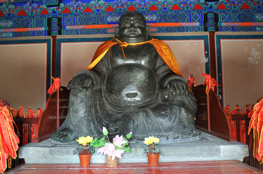 香山公園碧云寺的彌勒佛